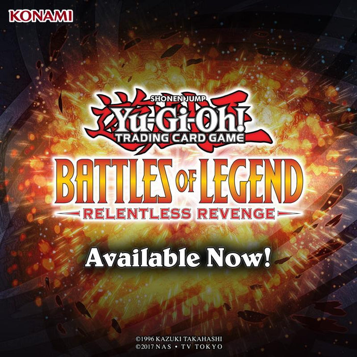 Yu-Gi-Oh! Trading Card Game: Battles of Legend - Relentless Revenge Booster Display Box 1st Edition - 24 Packs