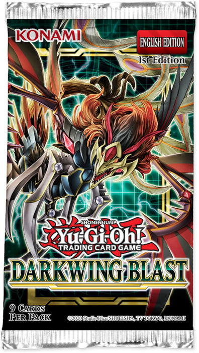 Yu-Gi-Oh! Trading Card Game: Darkwing Blast Booster Box - 24 Packs [Card Game, 2 Players]