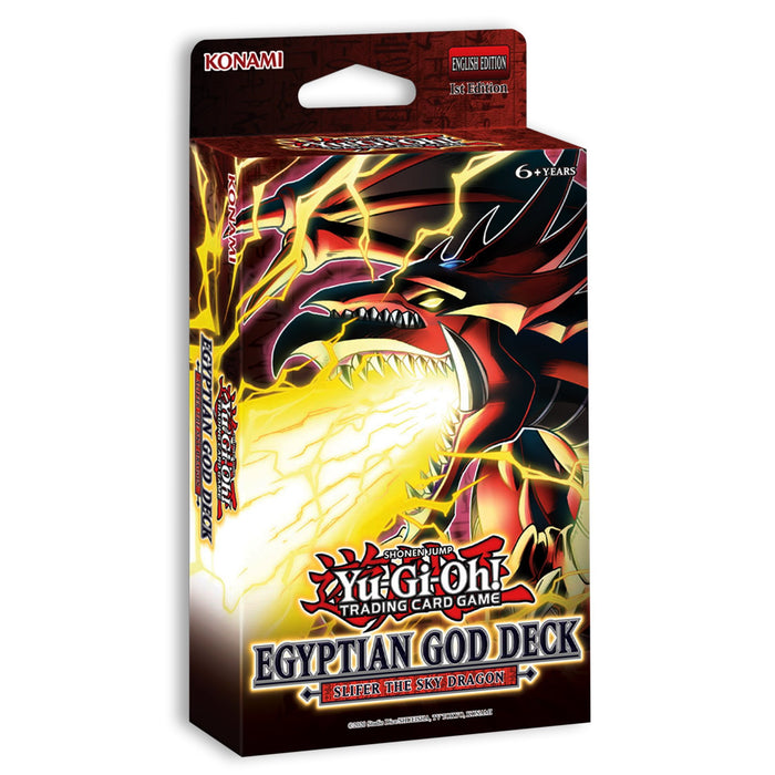 Yu-Gi-Oh! Trading Card Game: Egyptian God Decks - Slifer the Sky Dragon &amp; Obelisk the Tormentor [Card Game, 2 Players]