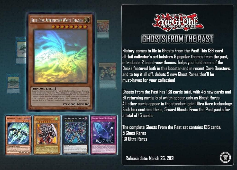 Yu-Gi-Oh! Trading Card Game: Ghosts From the Past Display - 5 Mini-Boxes [Card Game, 2 Players]