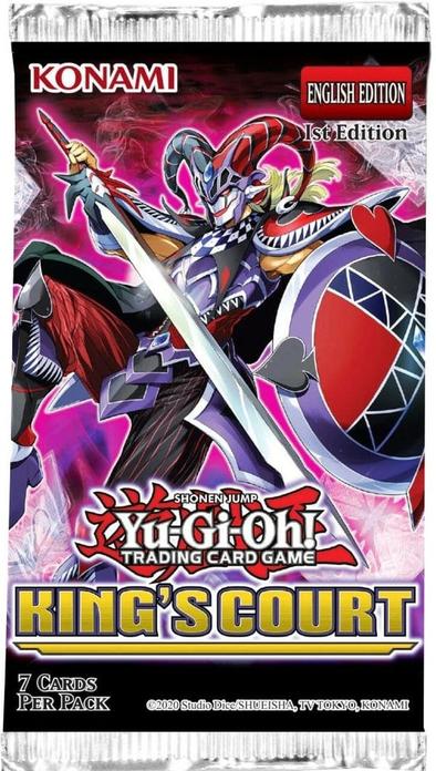 Yu-Gi-Oh! Trading Card Game: King's Court Booster Box 1st Edition - 24 Packs [Card Game, 2 Players]
