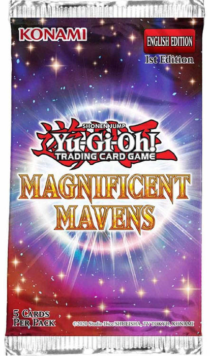 Yu-Gi-Oh! Trading Card Game: Magnificent Mavens Booster Display Box (2022 Holiday Box) - 5 Boxes