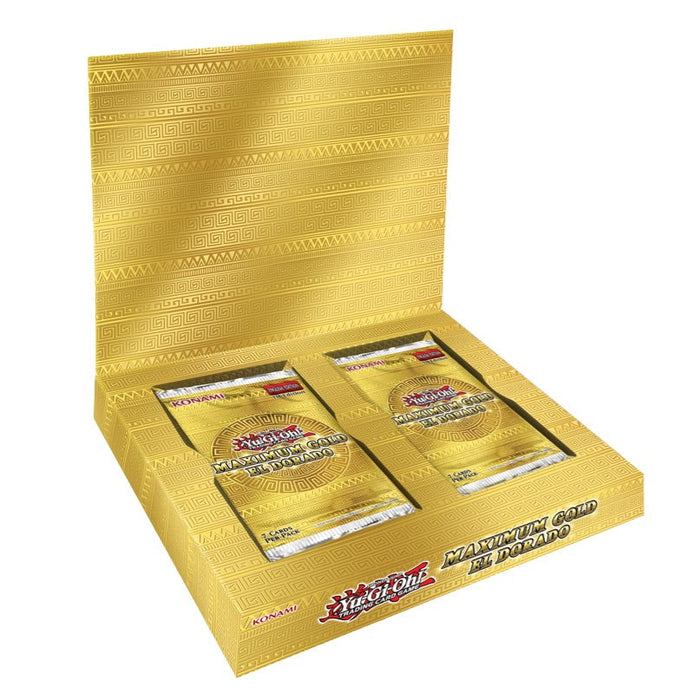 Yu-Gi-Oh! Trading Card Game: Maximum Gold El Dorado Display Box - 20 Booster Packs [Card Game, 2 Players]