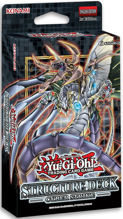 Yu-Gi-Oh! Trading Card Game: Structure Deck - Cyber Strike Display Box - 8 Decks