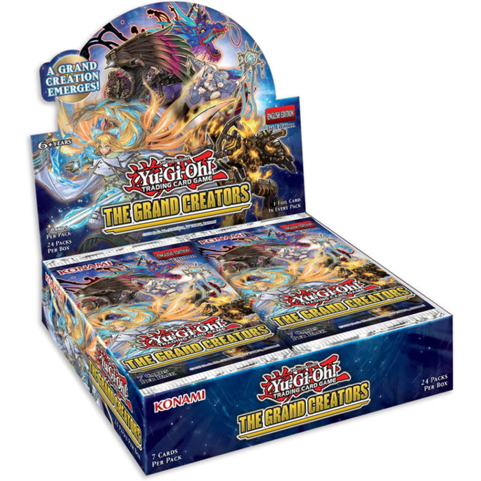 Yu-Gi-Oh! Trading Card Game: The Grand Creators Booster Box 1st Edition - 24 Packs
