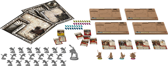 Zombicide: Black Plague - Wulfsburg Expansion [Board Game, 1-6 Players]