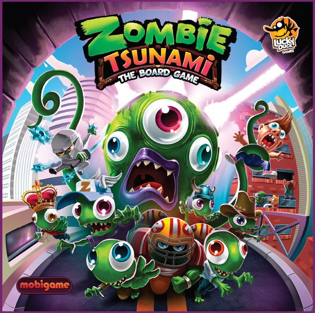 Zombie Tsunami [Board Game, 3-6 Players]