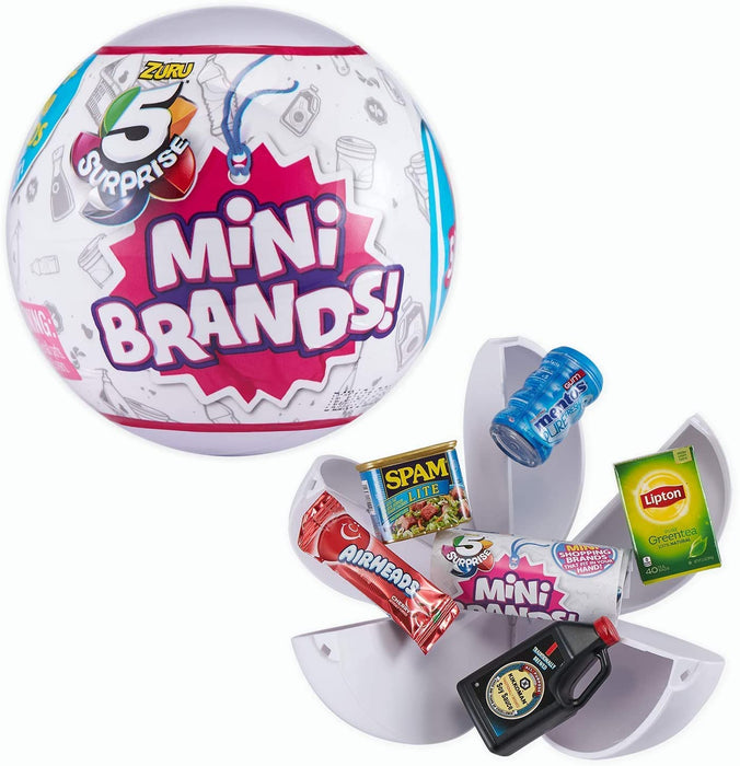 Zuru 5 Surprise Mini Brands Mini Mart w/ 3 Bonus Capsules [Toys, Ages 3+]